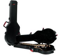 Gator Cases Flight Case moulé pour guitare électrique Les Paul avec loquet de verrouillage approuvé par la TSA; (GTSA-GTRLPS)