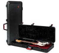 Gator Cases Flight Case moulé pour guitares électriques de style Strat/Tele avec loquet de verrouillage approuvé par la TSA; (GTSA-GTRELEC)