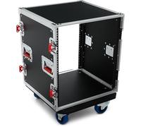 Gator Cases G-TOUR Audio Road Rack avec roulettes robustes et accessoires de qualité professionnelle; profondeur de 17", 12U (G-TOUR 12U CAST)