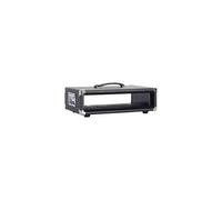 Gator Cases Retro Series Mallette Rack de style Vintage pour amplificateur; 2U noir (GR-RETRORACK-2BK)