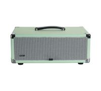Gator Cases GR-RETRORACK-3SG Retro Rack Vintage Amp Vibe Rack Case 3U Seafoam Green