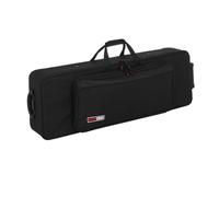Gator Cases Mallette légère pour clavier Slim 61 notes et pianos électriques; avec poignée et roulettes (GK-61-SLIM)