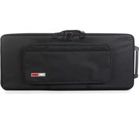 Gator Cases Mallette légère pour clavier standard de 61 notes et pianos électriques; avec poignée et roulettes(GK-61)