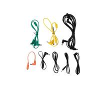 Gator Cases Pack d'accessoires de câblage pour pédales d'effets Alimentations (GTR-PWR-CABLEKIT)