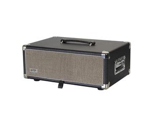 Gator Cases Retro Series Mallette Rack de style Vintage pour amplificateur; 3U noir (GR-RETRORACK-3BK)