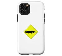 Gator Crossing Louisiane Floride Mississippi Alligator Coque pour iPhone 11 Pro