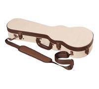 GATOR Etui en bois de luxe pour Ukulélé Concert - Beige