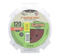 Gator Finition 4342 Grain 120 Disques abrasifs en oxyde d'aluminium (lot de 50), 12,7 cm