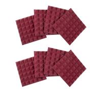 Gator Frameworks GFW-ACPNL1212PBDY-8PK 8 Panneau acous Bordeaux 30,5 x 30,5 cm