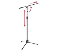 Gator Frameworks - GFW-MIC-2020 - stand tripode pour micro perche télescopique