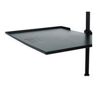Gator Frameworks Tablette utilitaire à pince pour pied de micro GFW-SHELF1115 15"×11" noir 10 livres