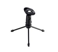Gator Frameworks Mini pied de micro de bureau avec pince pour micros filaires et pieds pliables (GFW-MIC-0250)