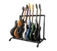 Gator Frameworks Rok-It Rack pliable à 7 emplacements pour guitares acoustiques, électriques et basses (RI-GTR-RACK7)