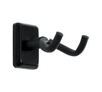 Gator Frameworks Support mural pour guitare, compatible avec la plupart des guitares acoustiques, électriques ou basses, avec plaque de fixation noire (GFW-GTR-HNGRBLK)