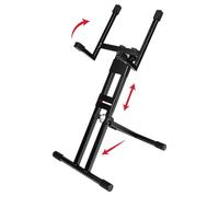 Gator Frameworks Support pour ampli Guitare à Profil Haut ; Parfait pour Les modélisateurs numériques et Les têtes d'amplis (GFWGTRAMP200)