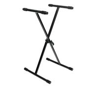 Gator Frameworks Support pour clavier réglable de type X avec pieds en caoutchouc réglables (GFW-KEY-1000X)