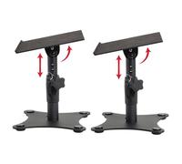 Gator Frameworks - GFWSPKSTMNDSK - paire de support de table pour écoute de studio