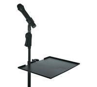 Gator Frameworks Tablette utilitaire à pince pour pied de micro GFW-SHELF1115 15"×11" noir 10 livres