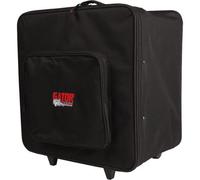 GATOR - G-PAR64LED4 - Housse pour 4 projecteurs PAR 64 à LED + roulettes