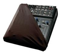 Gator Cases Housse pour table de mixage en nylon noir extensible; Min 14" x 14" / Max 22 "x 22" (GMC-2222)