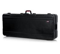 Gator Cases Flight Case moulé pour claviers 76 notes avec loquets de verrouillage approuvés par la TSA et roues intégrées; (GTSA-KEY76)