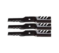 Gator Lot de 3 lames de paillage 3 en 1 pour John Deere M127500, M127673 ou M145476