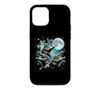 Gator Moon - Alligator Humoristique pour Amoureux des Gators Coque pour iPhone 12/12 Pro