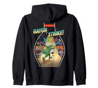 Gator Strike Alligator Bowling Pro Retro Lane Fun Sweat à Capuche
