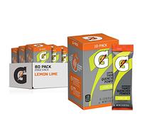 Gatorade Thirst Quencher Powder, Lemon Lime, 1.23oz Packets, Makes 20 ounces (80 Pack)