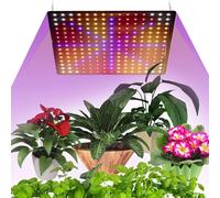 Gatphy 1000w Lampe Horticole LED Spectre Complet 225 LEDs Lampes de Croissance Horticoles 30x30CM Lampe de Croissance pour Plantes Fruits Fleurs Croissance d'Intérieur (A)