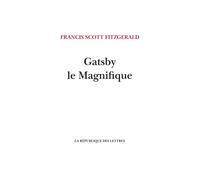 Gatsby le Magnifique - Victor Llona - La Republique Des Lettres - broché - Roman