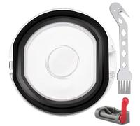 GATSUZG Couvercle de bac à poussière pour Dyson V7/V8, Couvercle de bac à poussière, Couvercle de bac à poussière avec anneau d'étanchéité Pièces détachées et accessoires