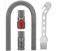 GATSUZG Kit de nettoyage des conduits de séchage les aspirateurs pour Dyson V6 V7 V8 V10 V11 V12 V15 Gen5, 85cm/2.8ft Rallonge de buse plate extra longue pour le nettoyage