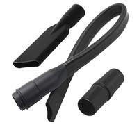 GATSUZG Suceur flexible 62cm pour raccords aspirateur 32mm et 35mm | Pour Hoover/Numatic compatibles. Buse plate de 35mm et adaptateur inclus