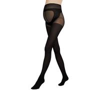 Gatta Body Protect Collants de maternité, élastiques, maintien du ventre, élastiques sans pression, très confortables, sûrs, pour toutes les saisons (Noir, L, 100 DEN)