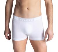 Gatta Caleçon Boxeur Homme Cotton Boxer, Coton avec élasthanne et Polyamide, Large Revers, Confortable, élastique, Doux, agréable (Blanc, M)