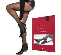 Gatta Collants Scarab 02 15 DEN - créateur MACIEJ ZIEŃ, collection POEM, luxueux, noirs, élégants, transparents, mats (Noir, L)