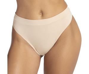 Gatta Lili Culotte Type String Femme, Taille Haute, Confortable, Douce, Gousset antibactérien, adhérente au Corps, conditionnée en 3 pièces d'une Seule Couleur (Naturel, S)