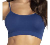 Gatta Sport Basic Top, Soutien-Gorge de Sport à Fines Bretelles, Beau, Doux, Confortable, Fitness, Pas de Coutures latérales, près du Corps (Jean Bleu, M)