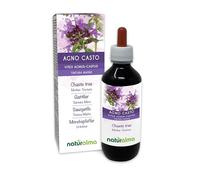 Gattilier (Vitex agnus-castus) fruits Teinture Mère sans alcool Naturalma - Extrait liquide gouttes 200 ml - Complément alimentaire - Végétalien ou végan
