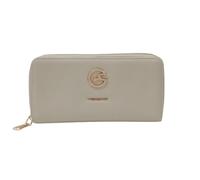 Gattinoni Roma Grand portefeuille avec double fermeture éclair pour femme en simili cuir glacé