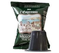 Gattopardo Lot de 100 capsules à café, Dek, compatibles Nespresso - 1000 g