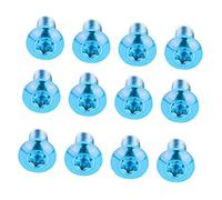 Gatuida 1 Boîte vélo vis clé Plaquettes de Frein pour vélo vis de plaquette de Frein Titane Monter boulons de Frein à Disque vis de Frein boulons de Fixation de Frein à Disque Bleu