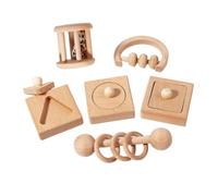 Gatuida 1 Ensemble Bois Montessori pour Bébés de Éducatifs Géométriques pour Développement Cognitif et Reconnaissance des Formes Parfait