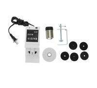 Gatuida 1 ensemble de minuterie électromagnétique pour expériences de laboratoire de physique, comprenant du ruban adhésif, du papier carbone et une pince pour salle de classe de sciences.