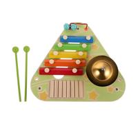 Gatuida 1 Ensemble d'instruments de percussion pour enfants - Table musicale en bois 4 en 1, xylophone et piano, jouet d'éveil pour bébés et enfants d'âge préscolaire, favorisant la