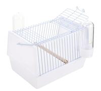 Gatuida 1 Ensemble Hors de la Cage à Oiseaux mangeoires pour perroquets Cage de Perroquet Cage de Transport pour Perroquet Cage Transport Perroquet Cage Oiseaux Cages à Oiseaux Plastique