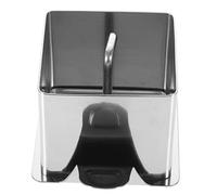 Gatuida 1 ensemble Moule à Mousse Acier Inoxydable pour Gâteaux de Riz et Desserts Outils de Cuisine pour Garçon Fille Forme Carrée avec Base et Presse
