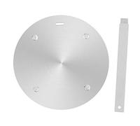 Gatuida 1 ensemble Plaque de Diffusion de Chaleur Inoxydable pour Cuisinière à Induction Adaptateur de Cuisson Pratique pour Ustensiles Non Induction