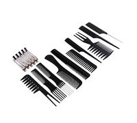 Gatuida 1 ensemble Set de Peignes de Coiffure Antistatiques Outils de Coiffure pour Coiffeurs et Barbiers Assortiment de pour Salon et Usage Domestique